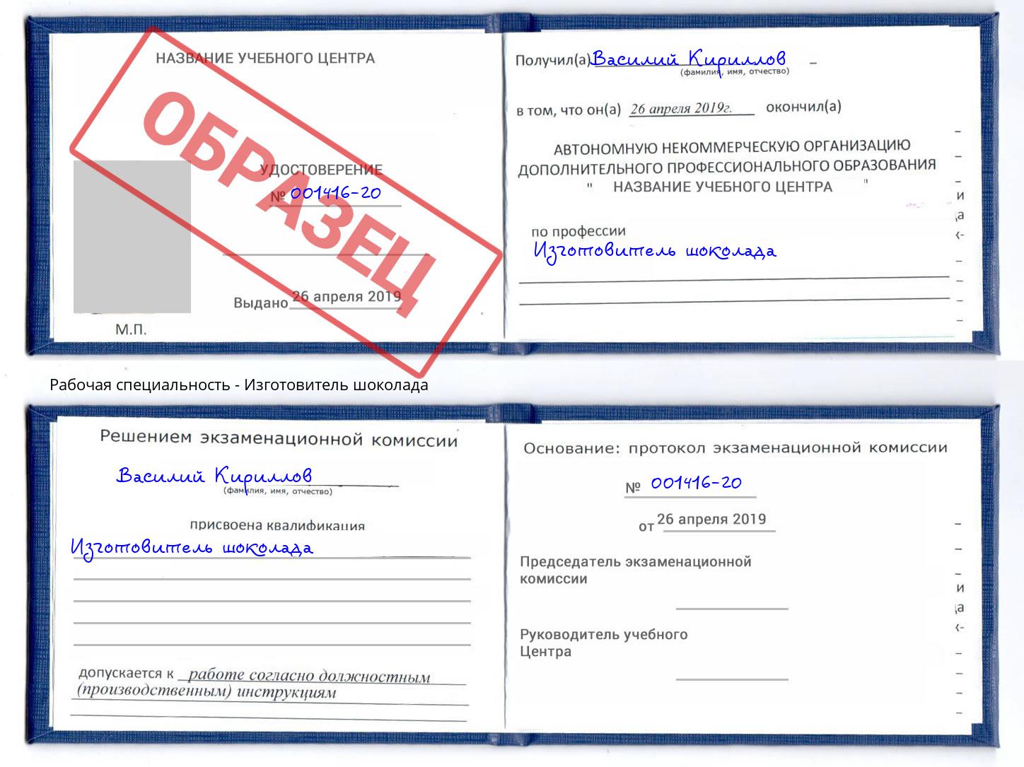 Изготовитель шоколада Клинцы