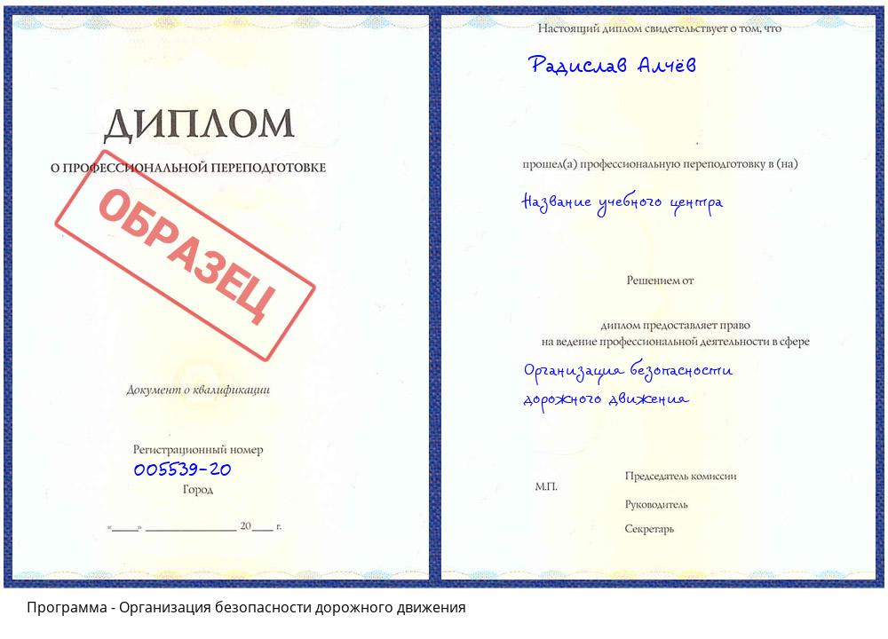 Организация безопасности дорожного движения Клинцы